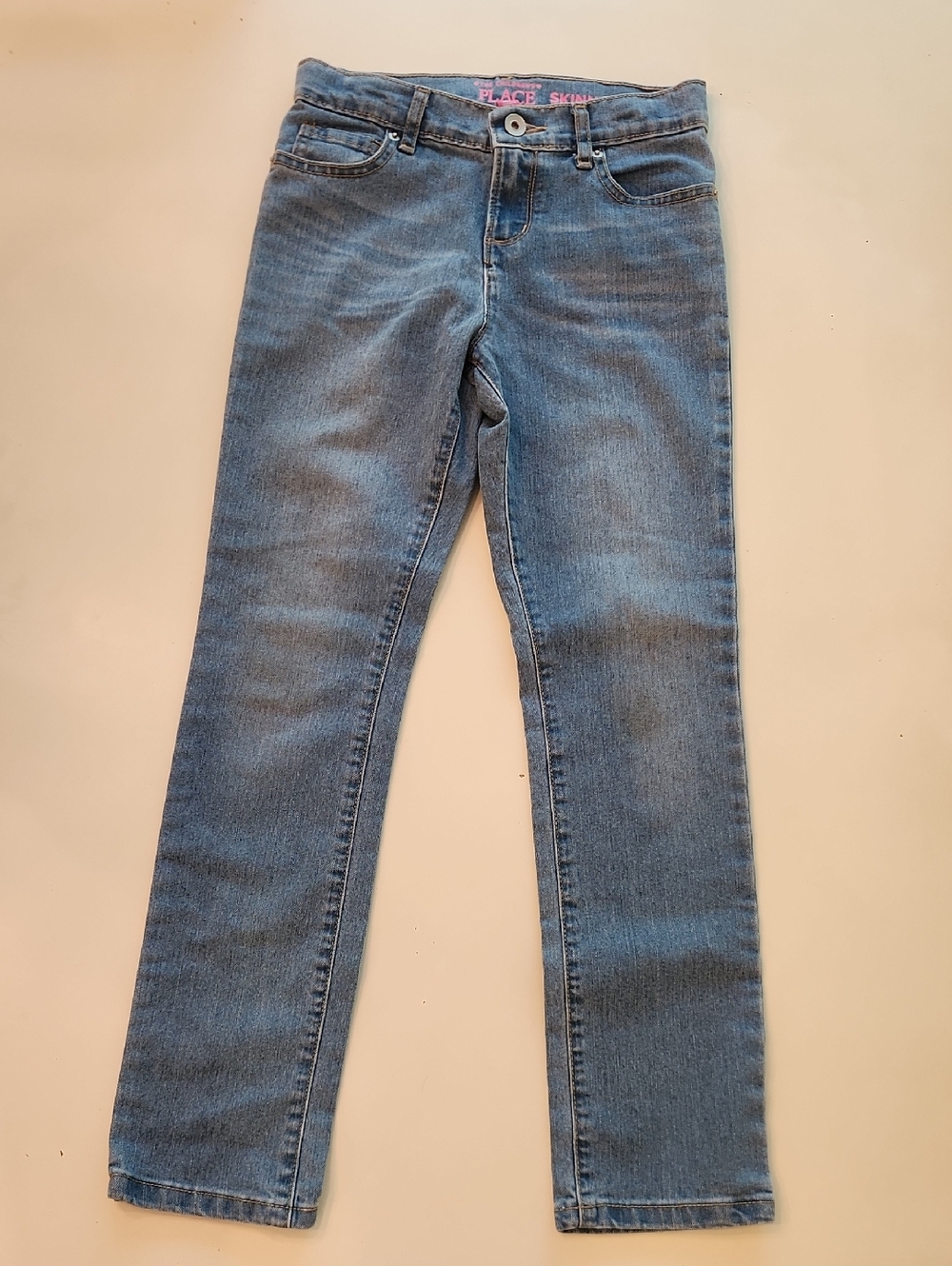 Children's Place 10 adjustable waist blue jeans
